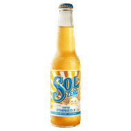 Cerveja Pilsen Zero Álcool Sol Garrafa 330ml
