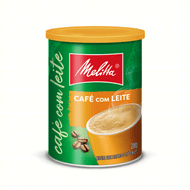 Café com Leite Solúvel Melitta Lata 200g