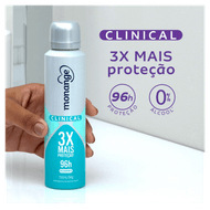 Desodorante Aerossol Monange Clinical Revigorante 150ml