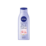 Loção Deo-Hidratante Flor de Cerejeira & Óleo de Jojoba Nivea Óleos Essenciais Frasco 400ml