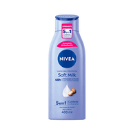 Loção Deo-Hidratante Nivea Soft Milk Frasco 400ml