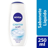 sabonete liquido suave do oleo de amendoas nivea creme soft frasco 250ml
