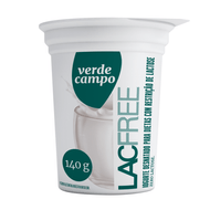 Iogurte Lacfree Verde Campo Natural 140g