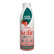 Kefir Verde Campo Lacfree Integral Morango 500g