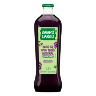 Suco Integral Uva Tinto Campo Largo Garrafa 1,5l