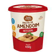 Pasta de Amendoim Integral Santo Antônio Pote 450g
