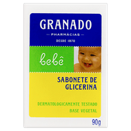 Sabonete Barra de Glicerina Granado Bebê Caixa 90g