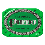 Sabonete Barra Vegetal Amazonian Phebo Envoltório 90g