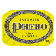 Sabonete Barra Vegetal Lima da Pérsia Phebo Envoltório 90g