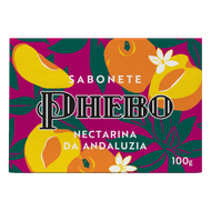 Sabonete Barra Cremoso Vegetal Nectarina da Andaluzia Phebo Caixa 100g