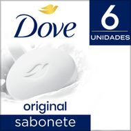 Sabonete em Barra Dove Original 90g 6 unidades
