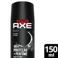 Desodorante Body Spray Aerosol Axe Black 152ml