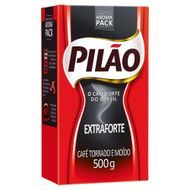 Café Torrado e Moído a Vácuo Extraforte Pilão Pacote 500g