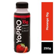 Iogurte Líquido YoPRO 15g de Proteínas Morango 250g