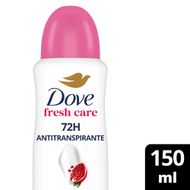 Desodorante Antitranspirante Aerosol Dove Go Fresh Romã e Verbena 150ml