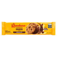 Biscoito Cookie com Gotas de Chocolate Cobertura Chocolate Bauducco Maxi Pacote 96g