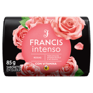 Sabonete Barra Rosas Francis Intenso Envoltório 85g