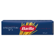 Macarrão de Sêmola de Trigo Duro Spaghettini 3 Barilla Classic Caixa 500g
