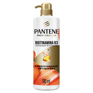 Condicionador Antiquebra Pantene Biotinamina B3 Antiqueda & Nutrição Frasco 510ml Pump