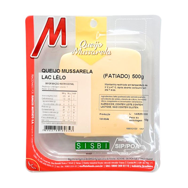 1000121727 - 292617 - QUEIJO LAC LELO 500G