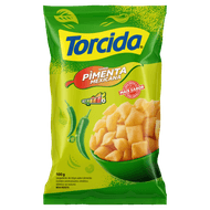 Salgadinho de Trigo Pimenta Mexicana Torcida Pacote 100g