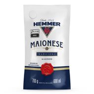 Maionese Tradicional Hemmer Sachê 700g