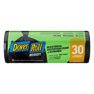 Saco de Lixo Dover Roll Resistente C20 30l 1un