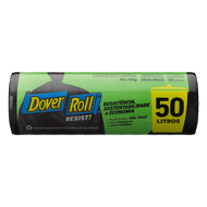 Saco para Lixo Preto 30l Dover Roll Resist 20 Unidades