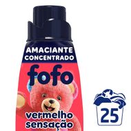 Amaciante Concentrado Fofo Cheirosíssimo Vermelho Sensação 500ml