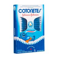 Hastes Flexíveis Cotonetes Johnson & Johnsons 75 Unidades