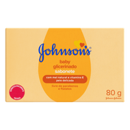 Sabonete em Barra Johnson's Baby Glicerinado com Mel 80g