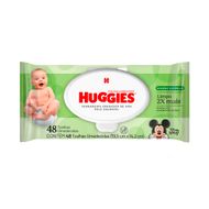 Toalha Umedecida Infantil Disney Baby Huggies Max Clean Pacote 48 Unidades
