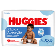 Fralda Huggies Tripla Proteção XXG 32 Unidades