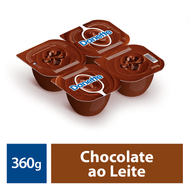 Sobremesa Danette Chocolate Ao Leite 360g 4 unidades