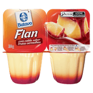 Flan Batavo Frutas Vermelhas 200g