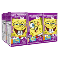 Leite Fermentado Elegê Bob Esponja Uva 480g
