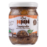 Sopa Papapá La Chef Arroz, Feijão, Carne e Legumes Orgânico 180g