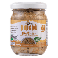Risotinho Papapá La Chef Arroz, Quinoa, Frango e Legumes Orgânico 180g