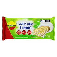 Wafer Lowçucar Limão Zero Açúcar 115g