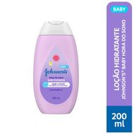 Loção Hidratante Johnson's Baby Hora do Sono 200ml