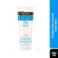 Protetor Solar Neutrogena Sun Fresh FPS 70 200ml