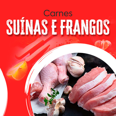 Opções de carnes com cortes especiais para churrasco da marca Muffato Foods